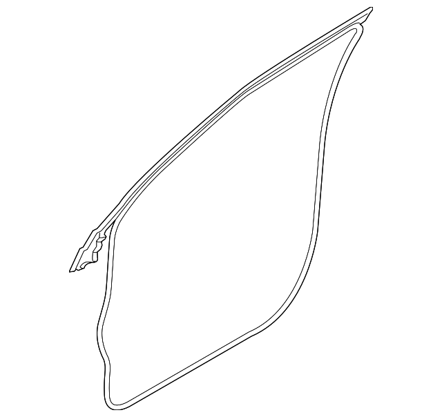 FL3Z1520531A Door WeatherStrip 20152022 Ford OEM Parts Quick