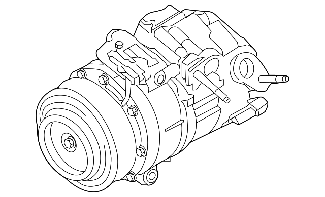 Motorcraft™ A/C Compressor - Ford (YCC-641)