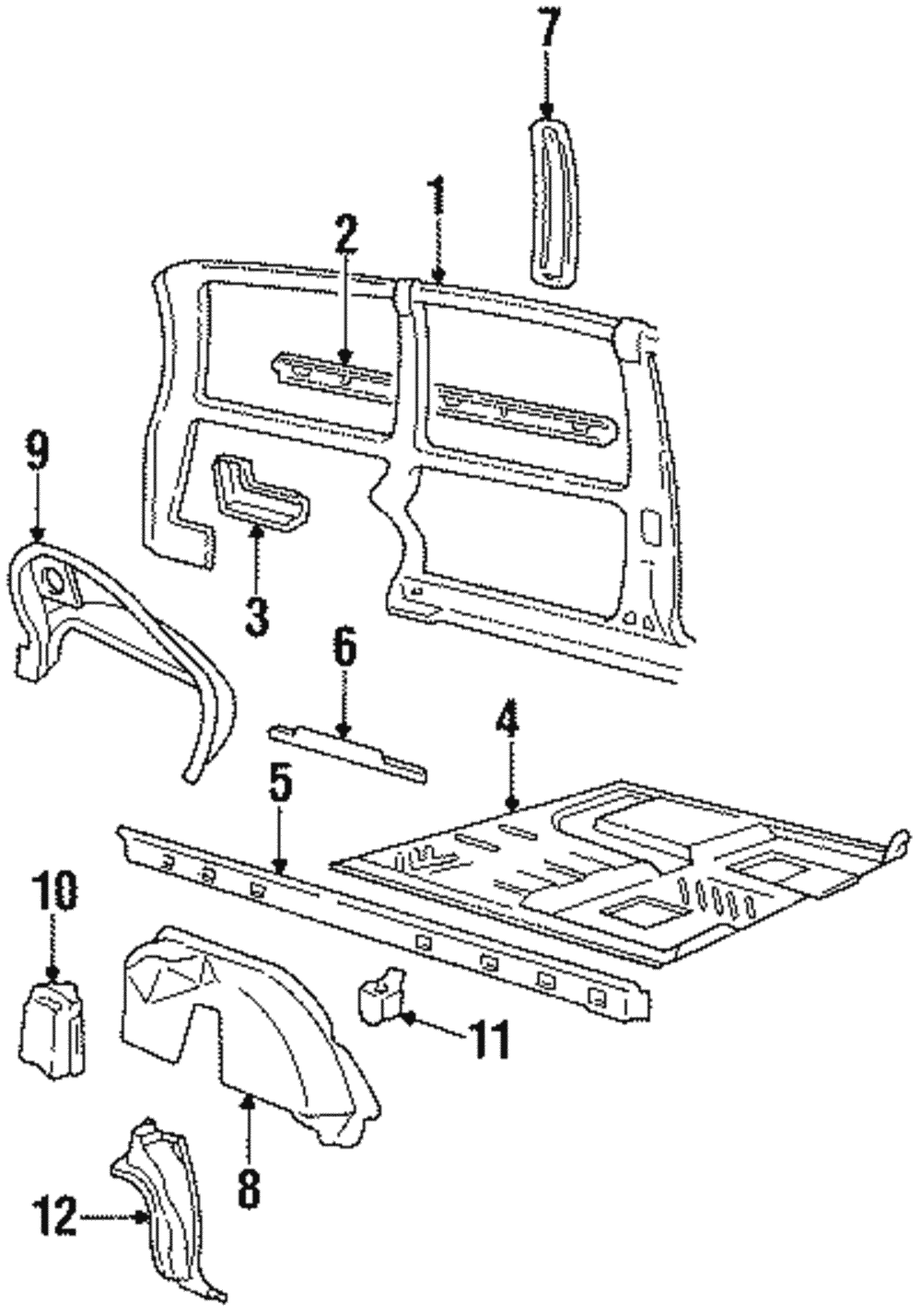 Housing Assembly-Rear S/ABS - GM (20447973)