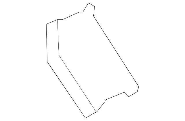 Passenger Side Upper Front Wheelhousing Reinforcement with Nut - GM (10377480)