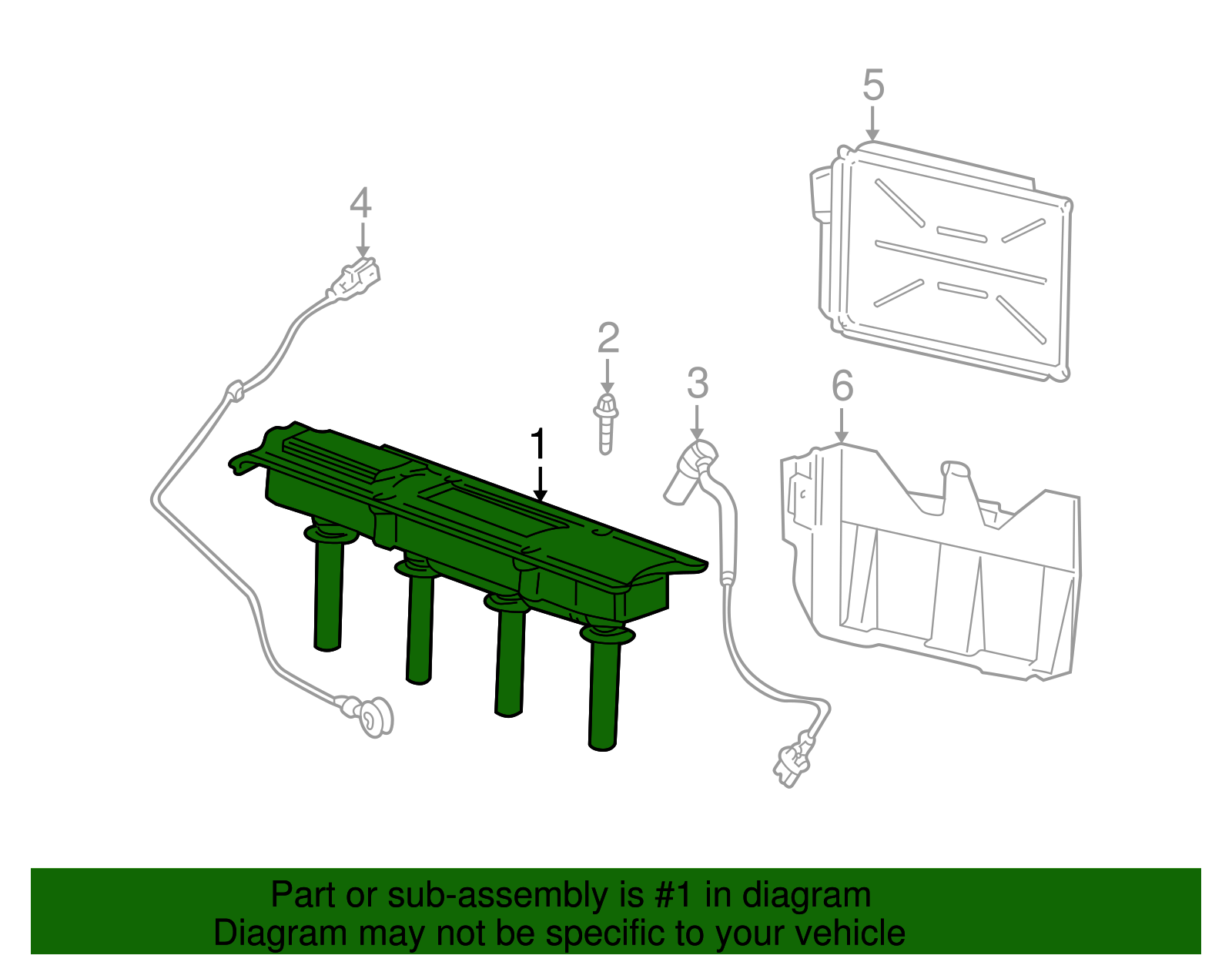 Module Assembly - Elek Ignition Control - GM (12580538)