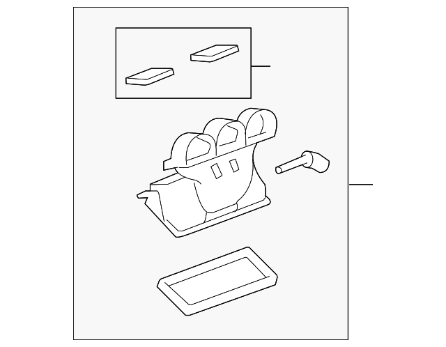 Auxiliary Air Conditioning Air Outlet Duct - GM (96800880)