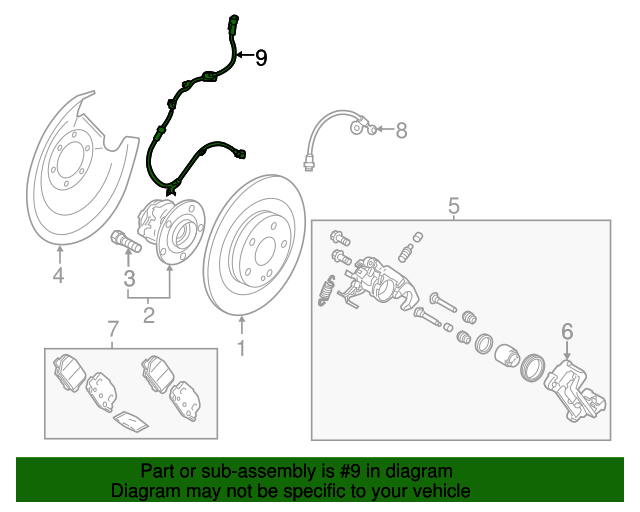 20142016 Mitsubishi Outlander ABS Sensor 4670B404 Auto Parts
