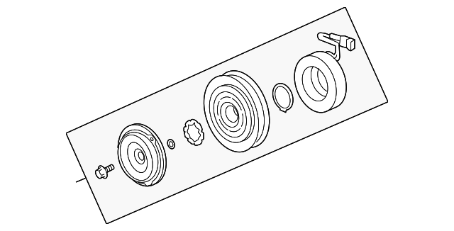 A/C Compressor Clutch - GM (15268655)