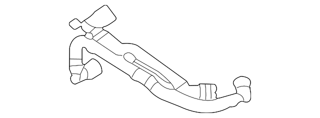 Genuine OEM Ford Part - Drive Motor Battery Pack Coolant Hose ML3Z ...