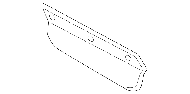 SUBARU OEM 10-14 Legacy Fender-Plate Right 59123FG000 SUBARU OEM 10-14 Legacy Fender-Plate Right 59123FG000