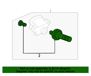 1PC OEM 42753-T3R-A04 2021 HONDA RIDGELINE Tire Pressure Sensor TPMS 433MHz