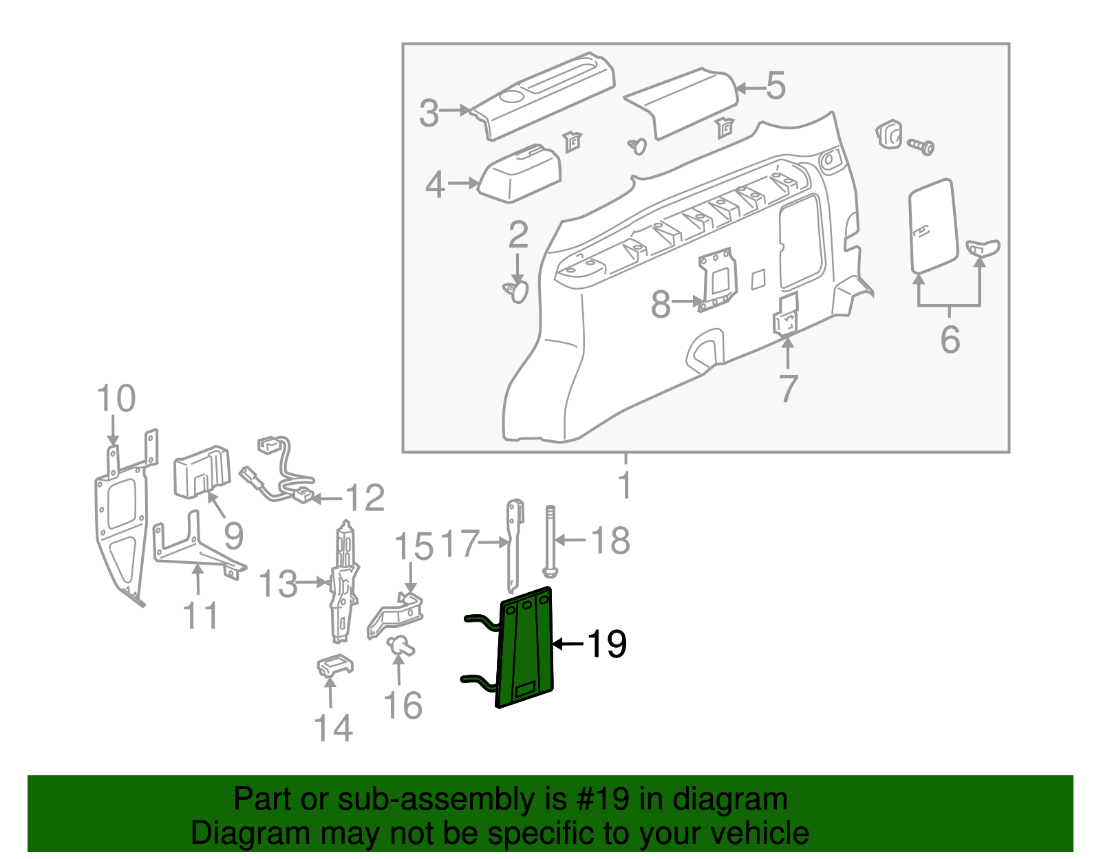 Storage Bag - GM (10340881)