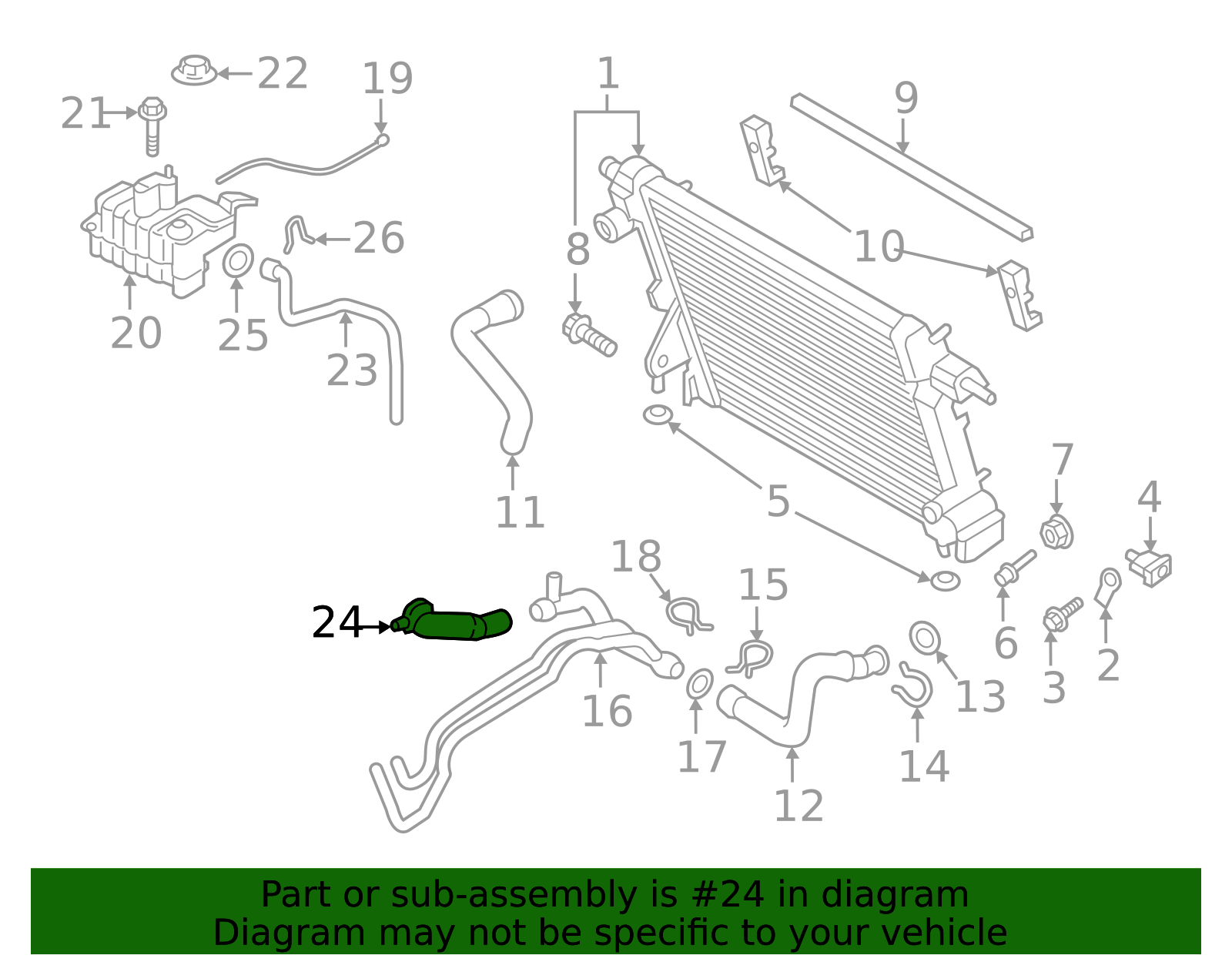 Ford Dealership 20172022 Ford Motorcraft™ ByPass Hose KM5521 Ford