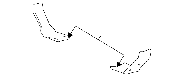 Reinforcement-Rad Lower Supt - GM (15064470)