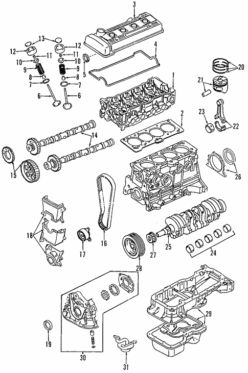 Engine for 1994 Toyota Celica | Toyota Parts Center