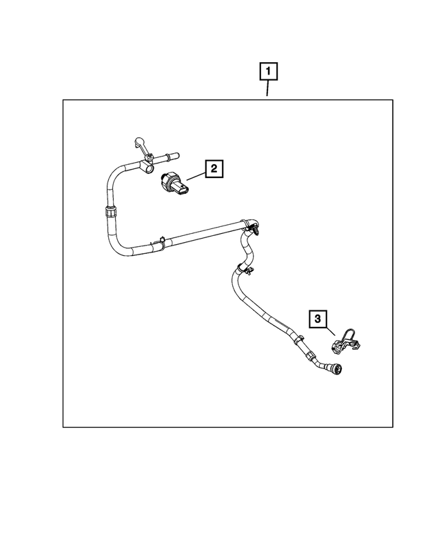20222025 Mopar Fuel Pressure Sensor 68467858AB Mopar eStore