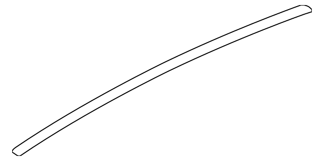 Right Genuine Hyundai 87220-3K000 Roof Molding Assembly Right Genuine Hyundai 87220-3K000 Roof Molding Assembly