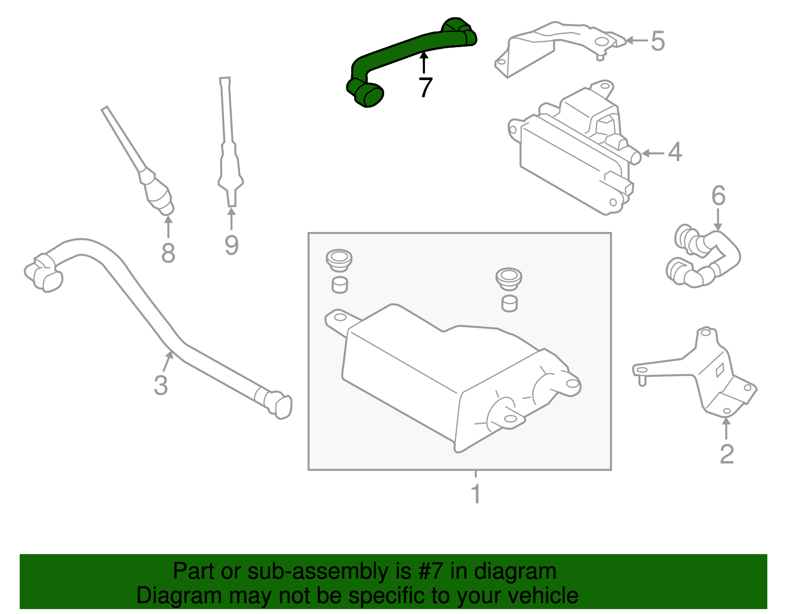 Drain Tube - Scion (SU003-01083)