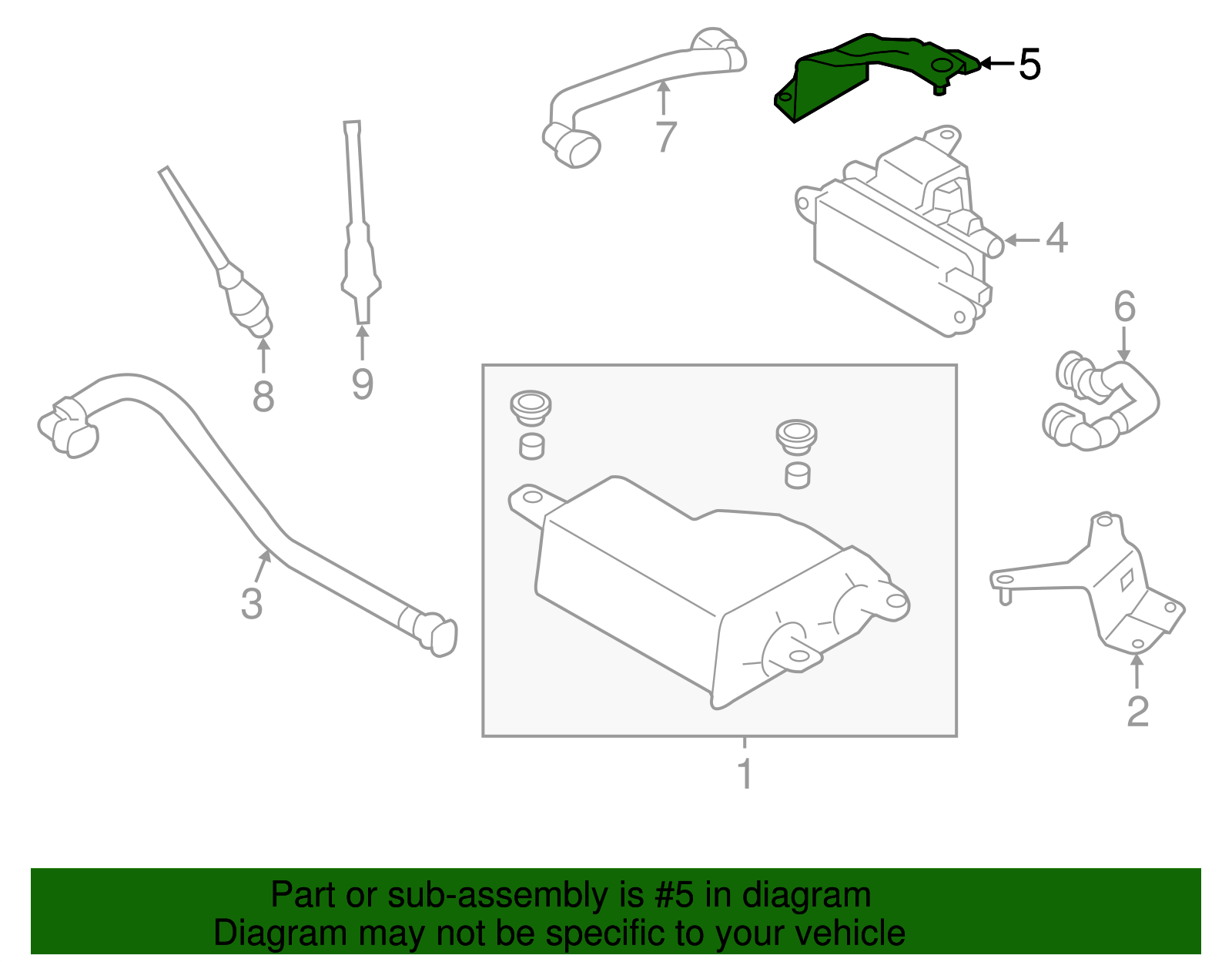 Check Valve Bracket - Scion (SU003-01056)