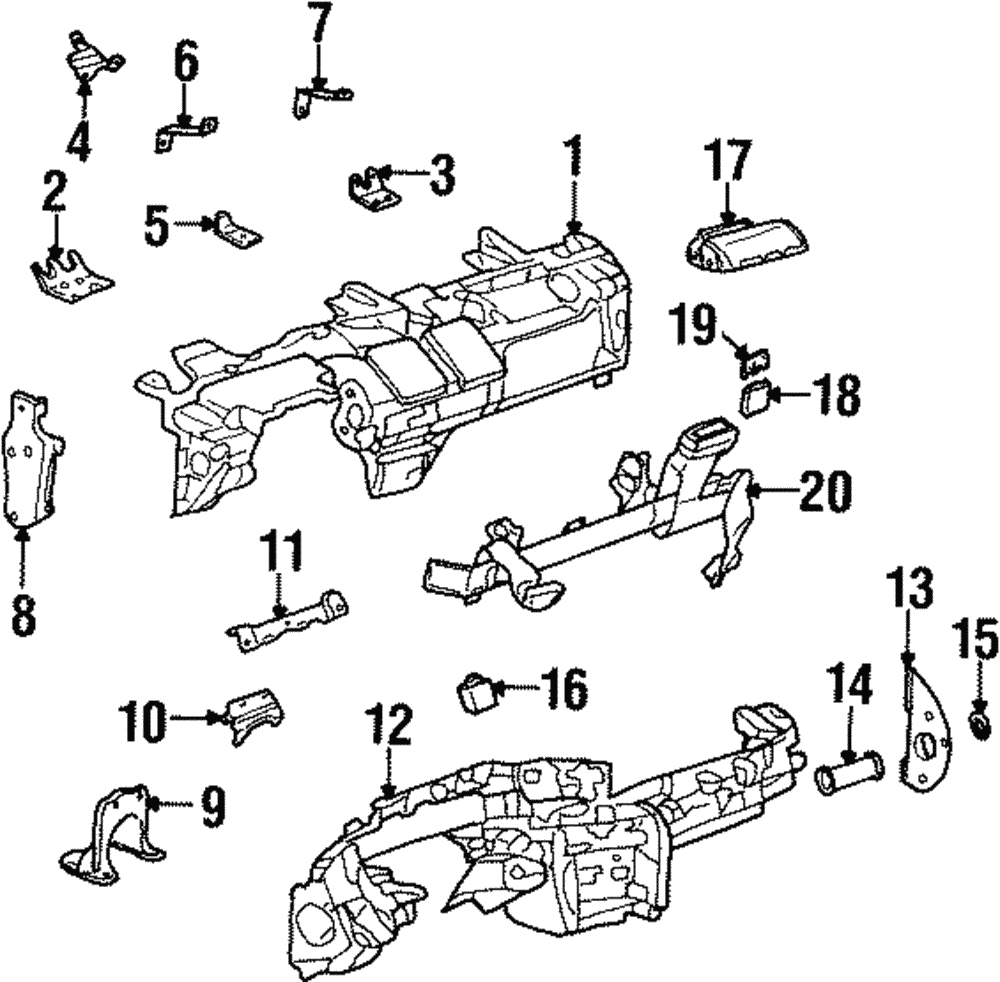 Panel Assembly, Inst - GM (88891896)
