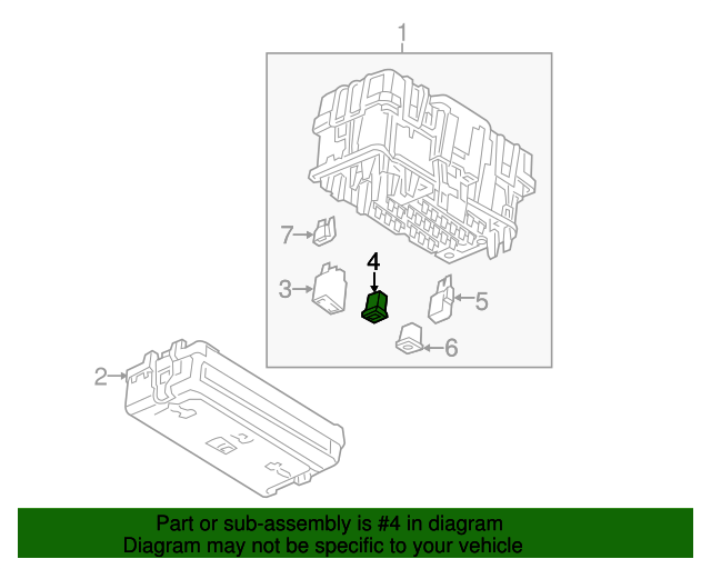 20182021 GM Fusible Link 84070935