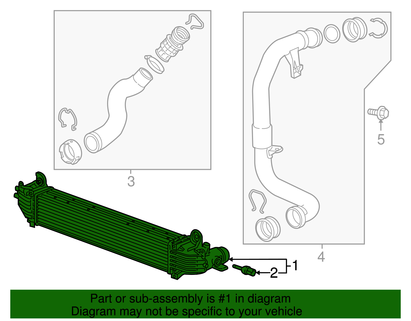 Charge Air Cooler - GM (84361106)