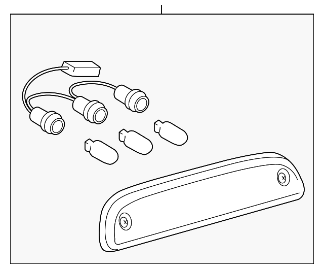 8157004030 High Mount Lamp 20052019 Toyota Lithia Toyota