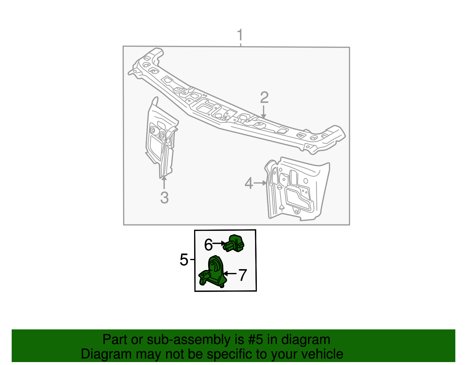 Ambient Air Temperature Sensor with Bracket - GM (15047946)