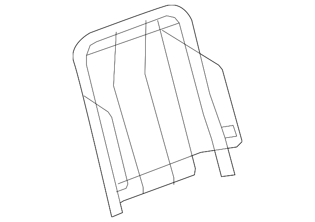 Front Seat Back Frame - GM (10388082)