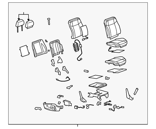 Seat Assembly-Pass                           *Morocco - GM (25832727)