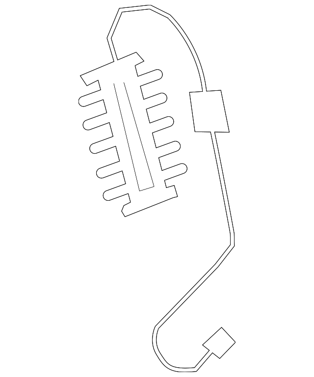 Front Seat Lumbar Support Cushion - GM (88934562)