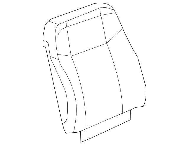 Cover, P/Seat Black Cushion - GM (10399820)