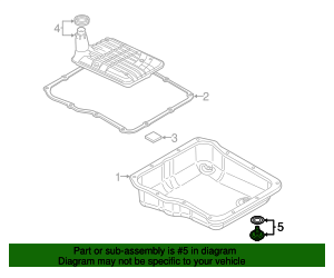 Dorman 265-870 Transmission Pan With Drain Plug Fits Ram Jeep Dodge 4736676AA