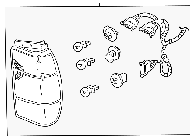 Combo Lamp Assembly - Ford (F87Z-13405-AC)