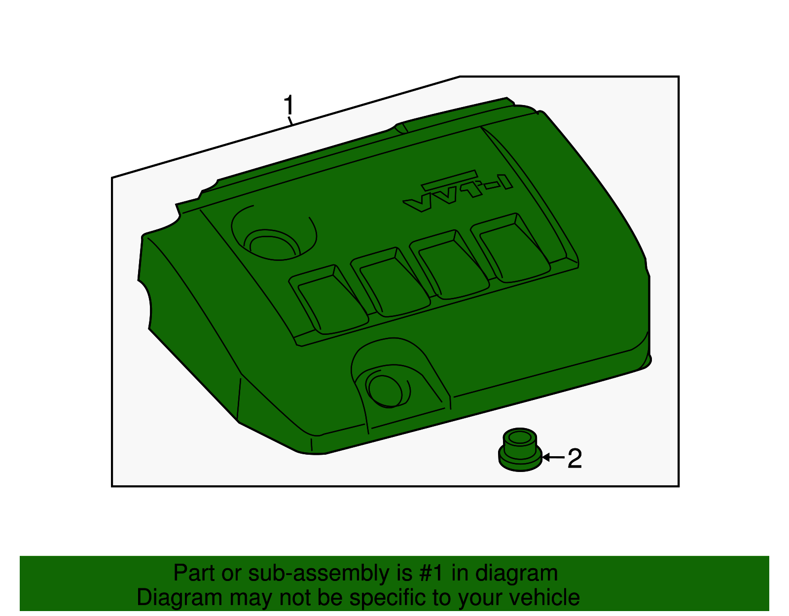 Engine Cover - Scion (11212-0T060)