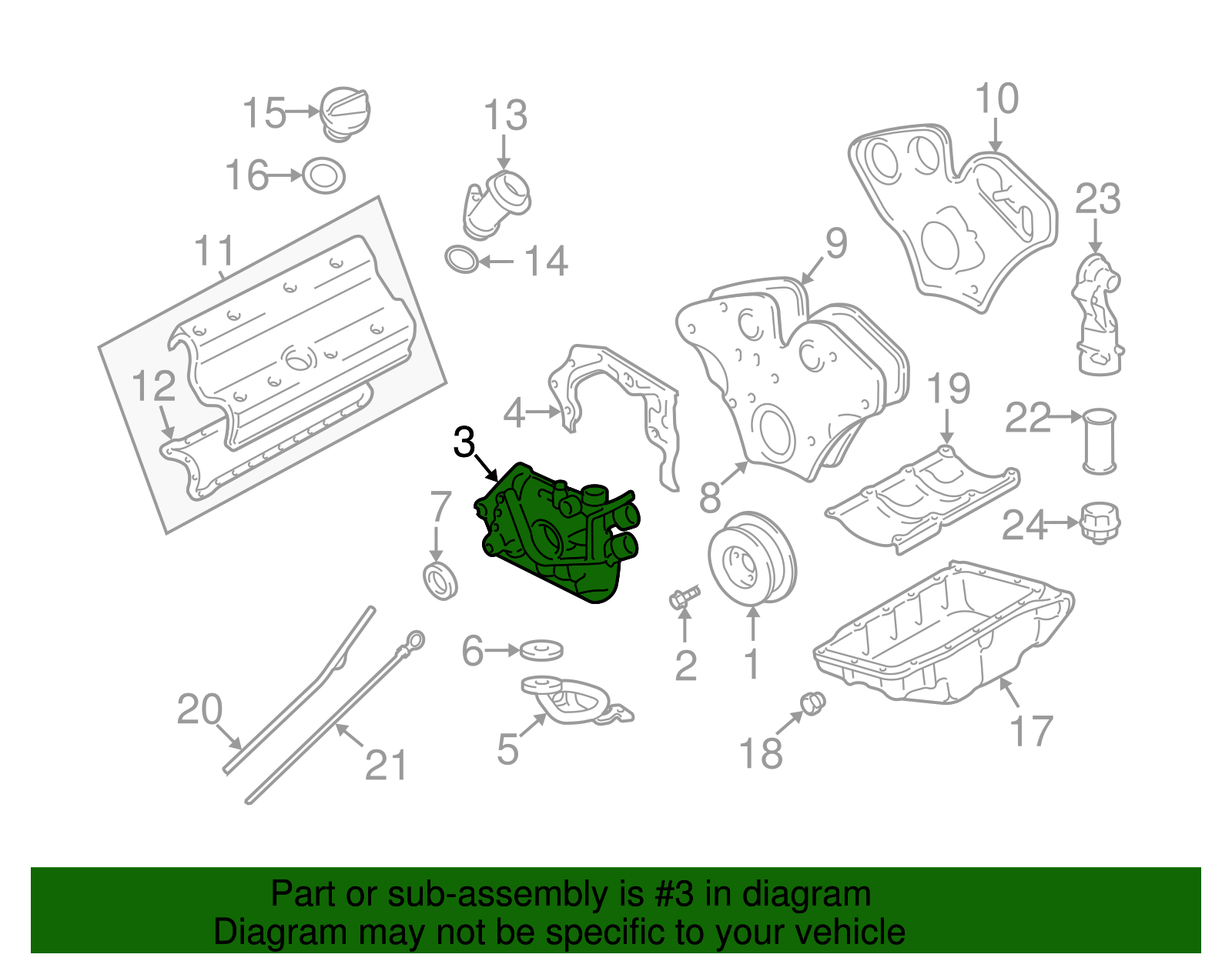 Pump, Oil - GM (9193203)