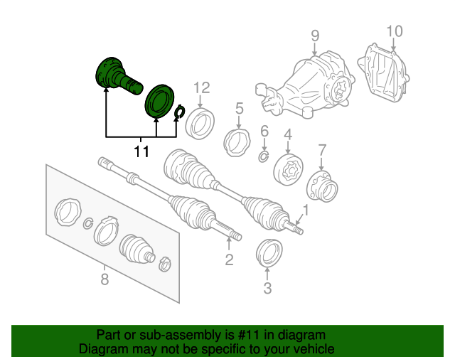 4130930060 Axle Shafts 20042010 Lexus DiscMonster