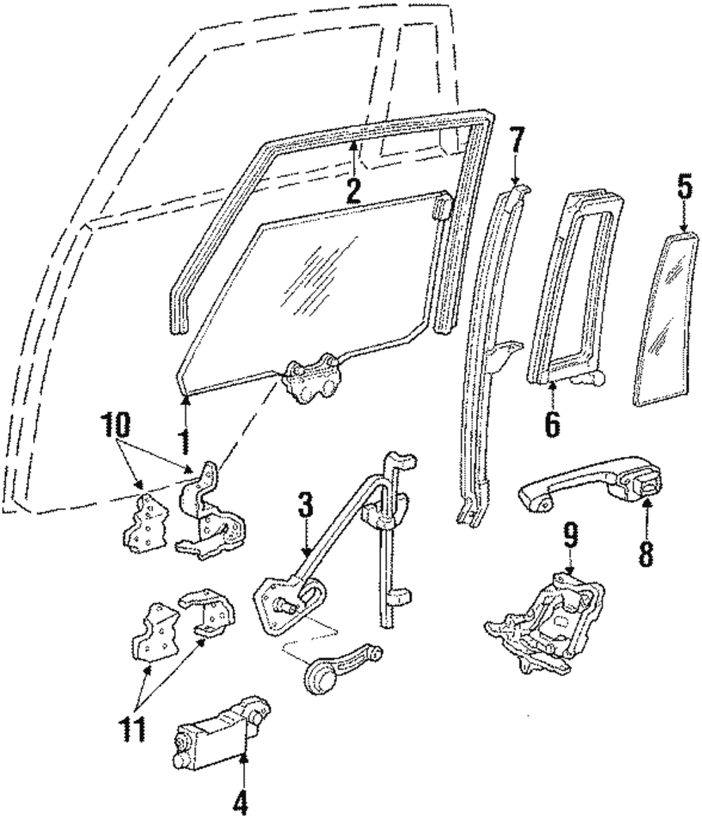 Hinge Strap - GM (20001857)