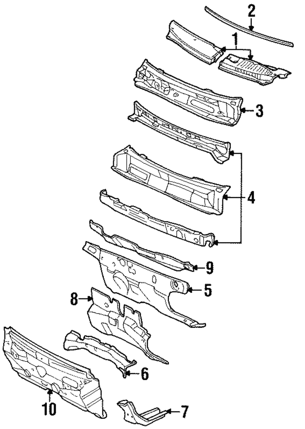 Insulator - Ford (YS8Z-6301670-AA)