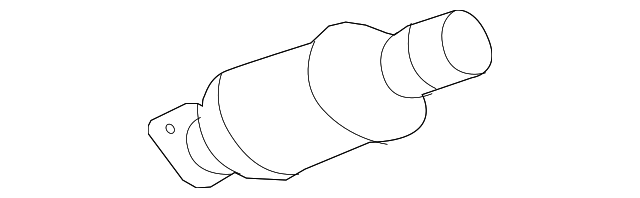 Oxidation Catalytic Converter Flanges and Studs - Buick (25793491)