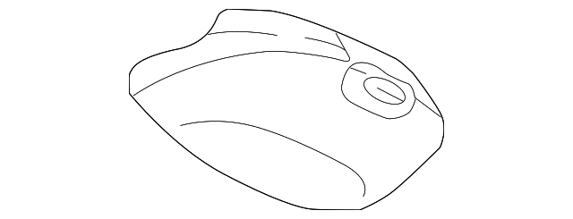 Light Cashmere Roof Console Front Compartment Door - GM (88957110)