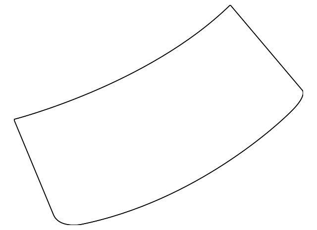 51317318952 - 2015-2019 BMW X6 Lift Gate Glass (51-31-7-318-952 