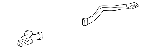 Driver Side Window Defogger Outlet Duct - GM (10396868)