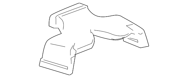 Duct, Floor Rear Air Otlt (15916668)