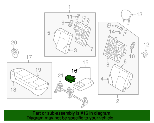 20072019 Nissan Cup Holder 88741EM55A QuirkParts