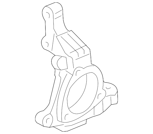 Driver Side Steering Knuckle - GM (19303851)