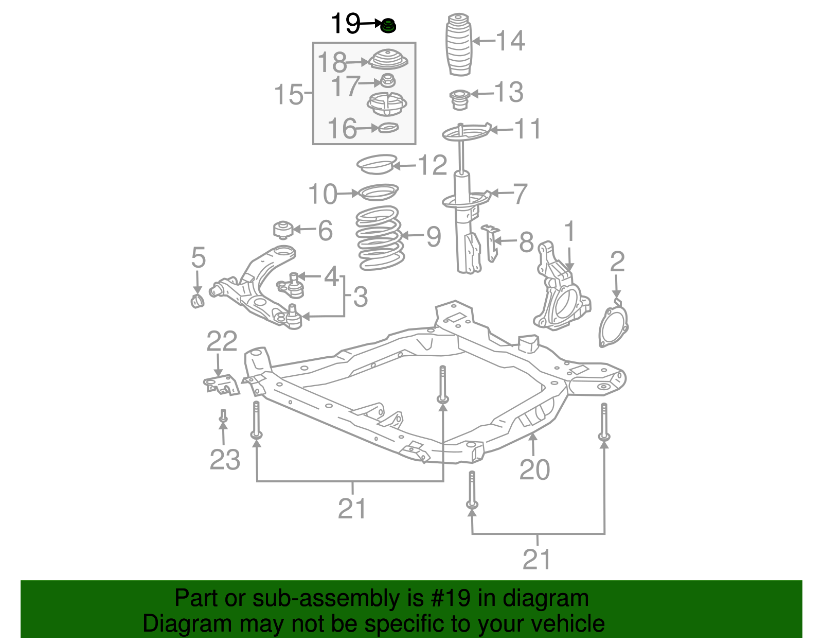 Multi-Purpose Nut - GM (11516755)