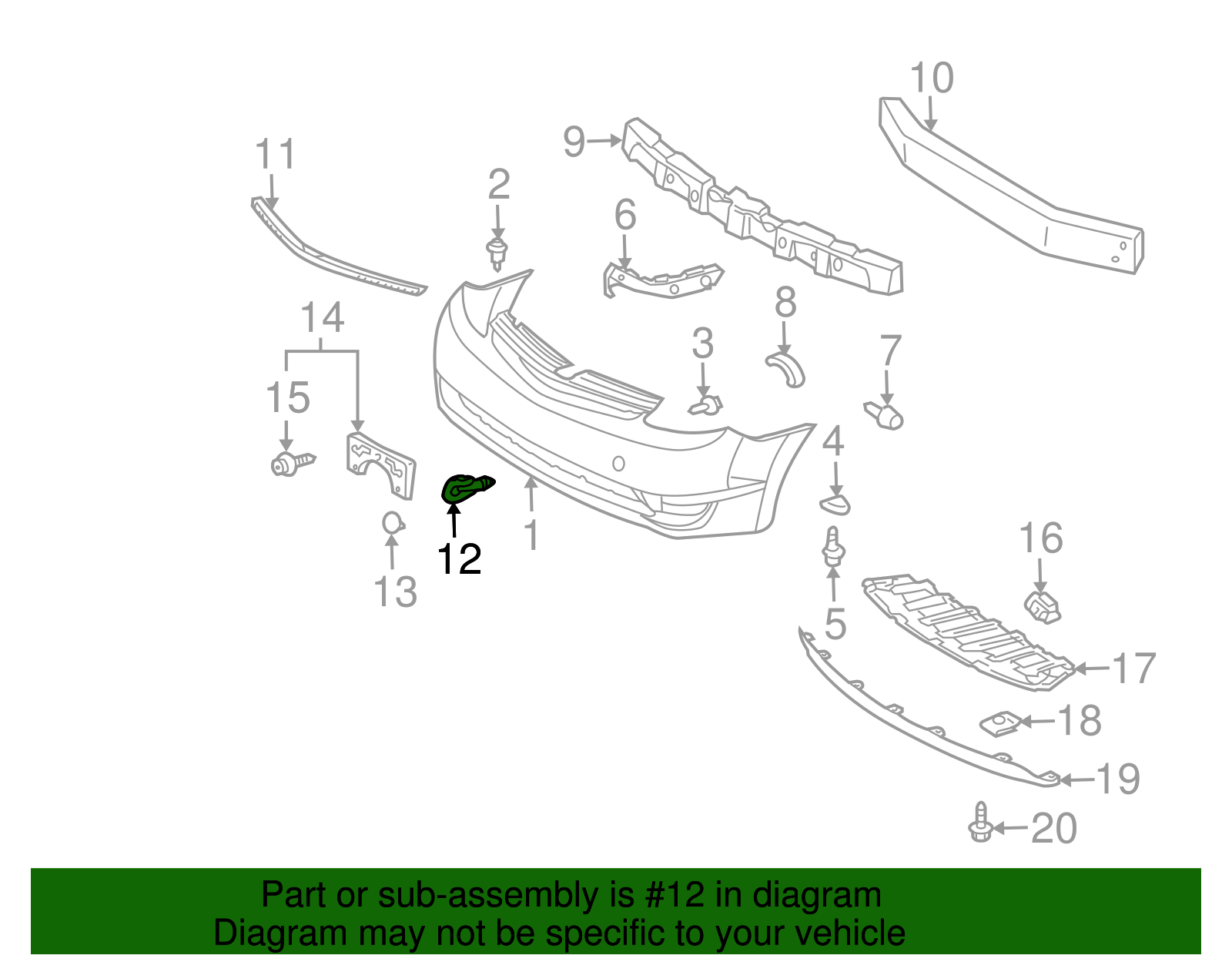 Tow Hook - Scion (51960-47020)