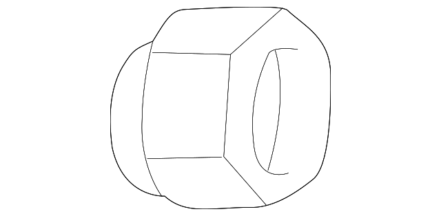 Wheel Lugnut - GM (88891761)