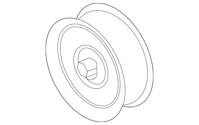 Motorcraft™ Accessory Drive Belt Idler Pulley - Ford (YS-380)