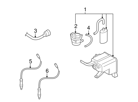 Emission Components for 2008 Audi Q7 | Genuine Audi Parts