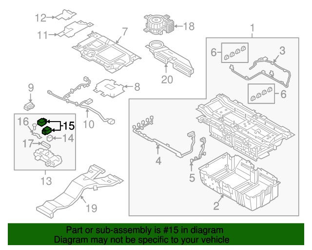20172019 Hyundai Sonata Drive Motor Battery Pack Cooling Fan Relay