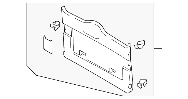 Lower Trim Panel - Volkswagen (7L6-867-601-M-WXL)