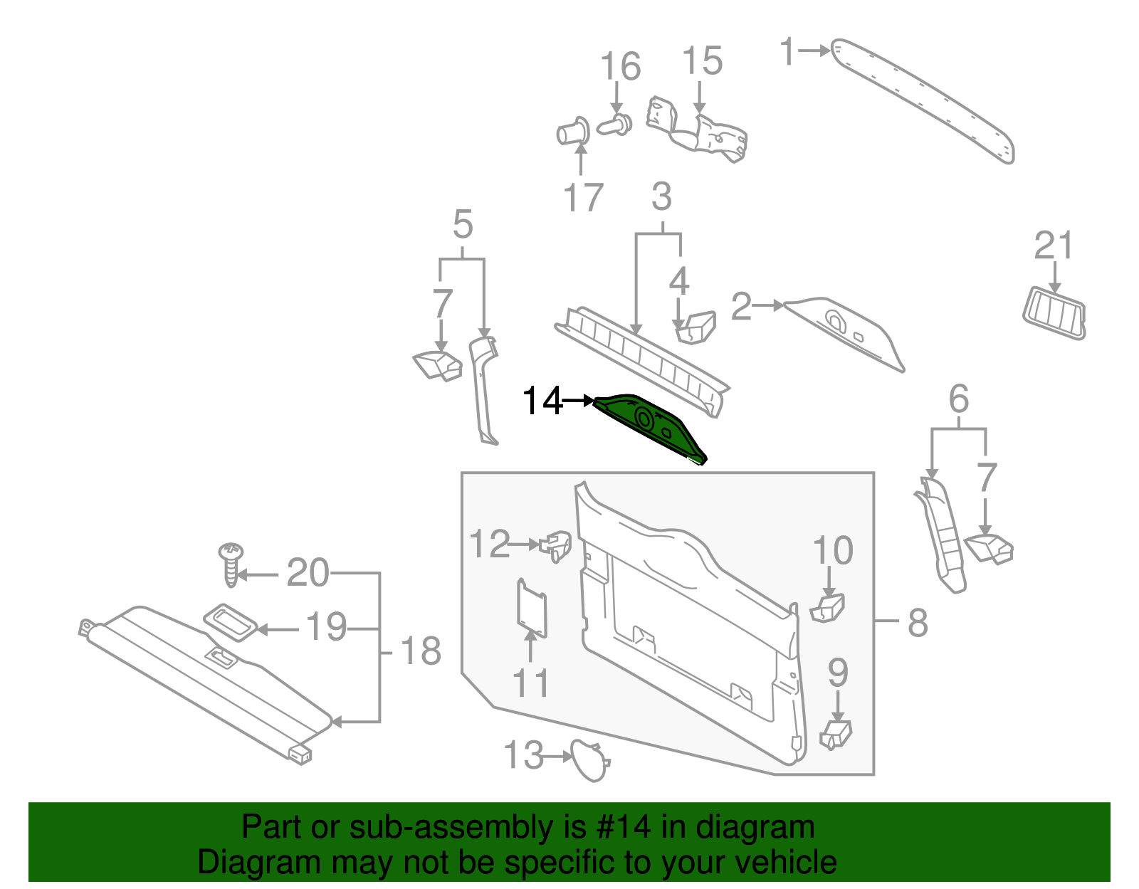 Motor Cover - Volkswagen (7L6-867-927-D-7G8)